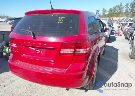 2013 Dodge Journey American Value Pkg z USA, uszkodzony, nr VIN 3C4PDCAB9DT729563